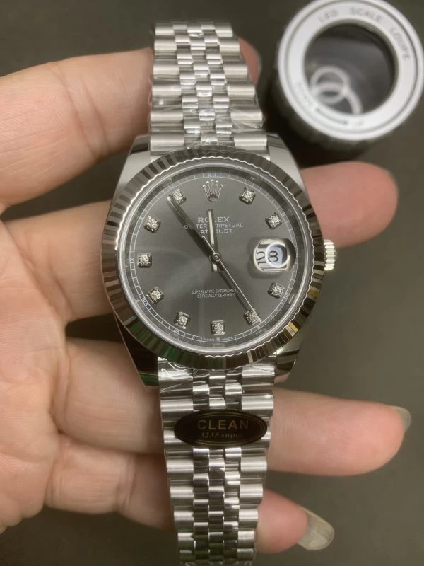 DATEJUST 41MM 126334 1:1 BEST EDITION GRAY DIAL