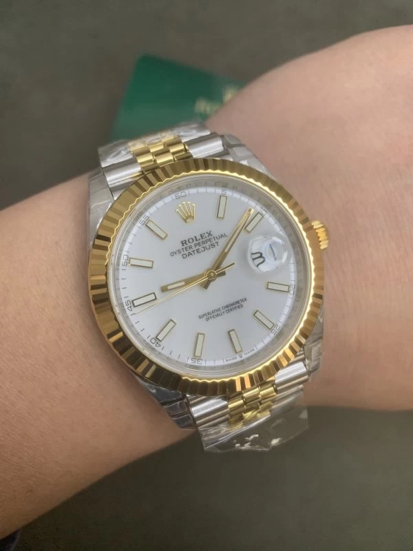 DATEJUST 41MM 126333  1:1 BEST EDITION WHITE DIAL