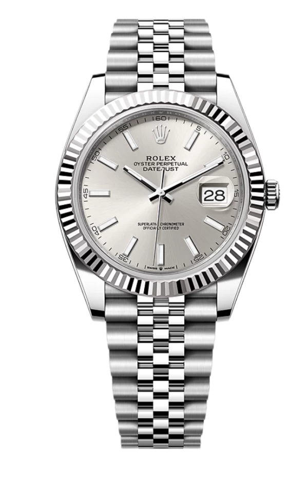 DATEJUST 41MM 126334  1:1 BEST EDITION SILVER DIAL