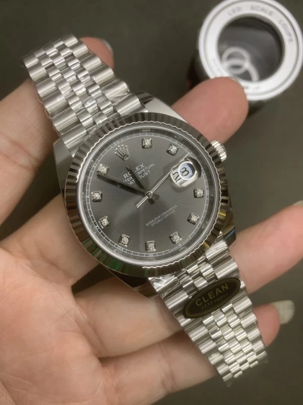 DATEJUST 41MM 126334 1:1 BEST EDITION GRAY DIAL