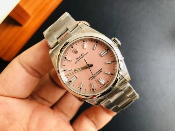 OYSTER PERPETUAL 124300 41MM1:1 BEST EDITION  PINK DIAL