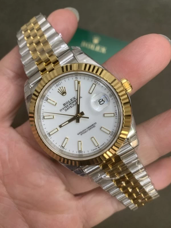 DATEJUST 41MM 126333  1:1 BEST EDITION WHITE DIAL