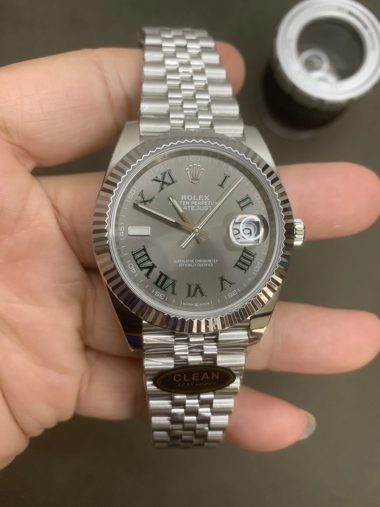 DATEJUST 41MM SS FLUTED BEZEL KING 1:1 BEST EDITION