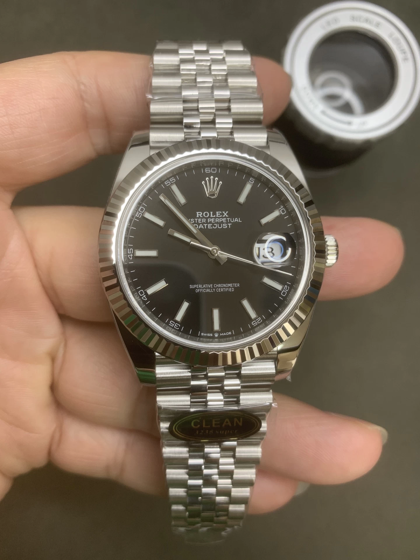 DATEJUST 41MM 126334 1:1 BLACK DIAL BEST EDITION