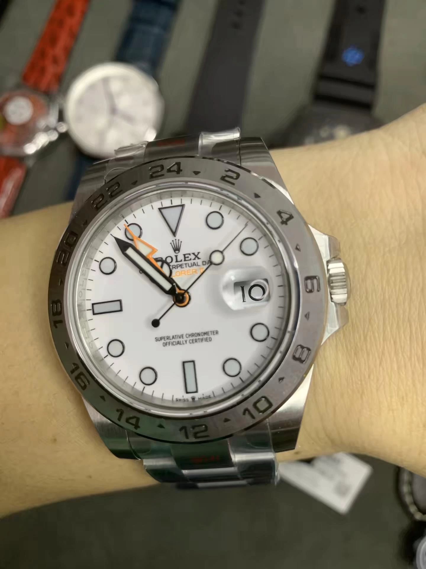 EXPLORER II 42MM 216570  1:1 BEST EDITION WHITE DIAL