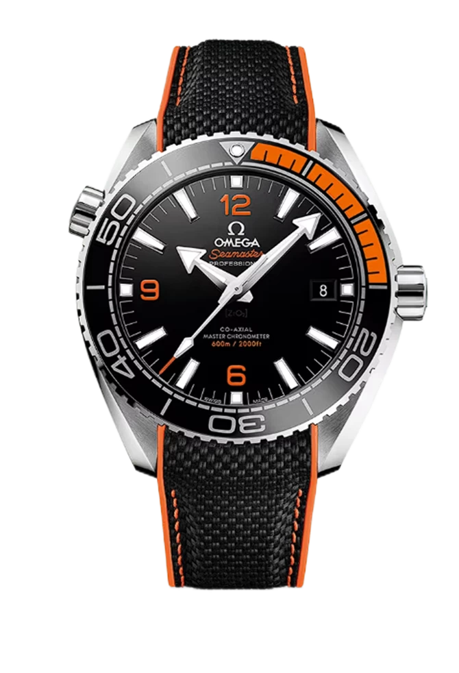 PLANET OCEAN 43.5MM 1:1 BEST EDITION BLACK/ORANGE BEZEL BLACK DIAL