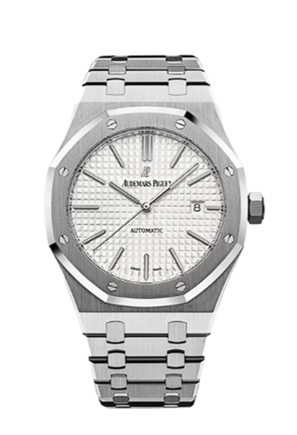 ROYAL OAK 41MM 15400 1:1 BEST EDITION WHITE TEXTURED DIAL