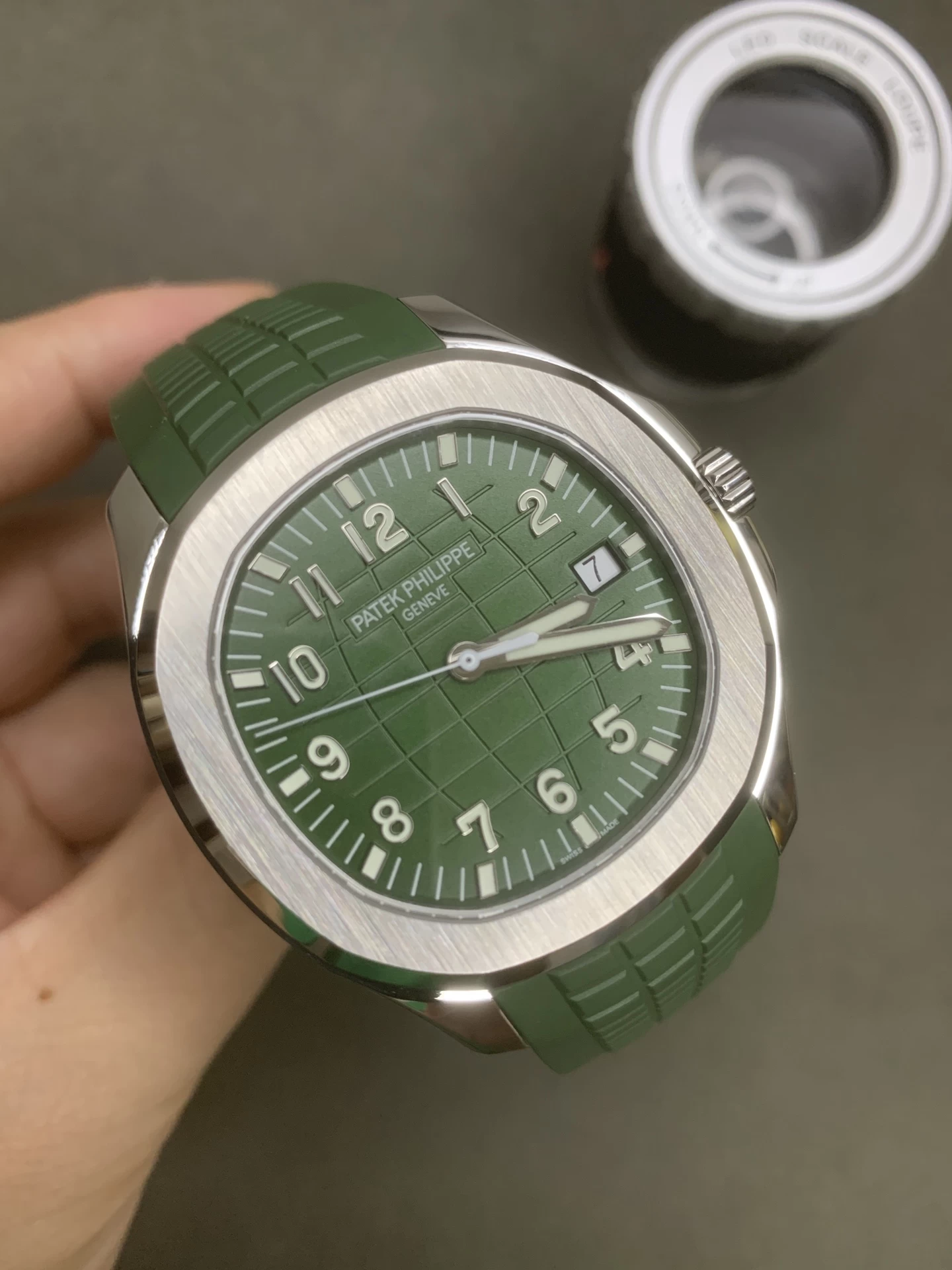 AQUANAUT 5168G 42MM 1:1 BEST EDITION GREEN DIAL