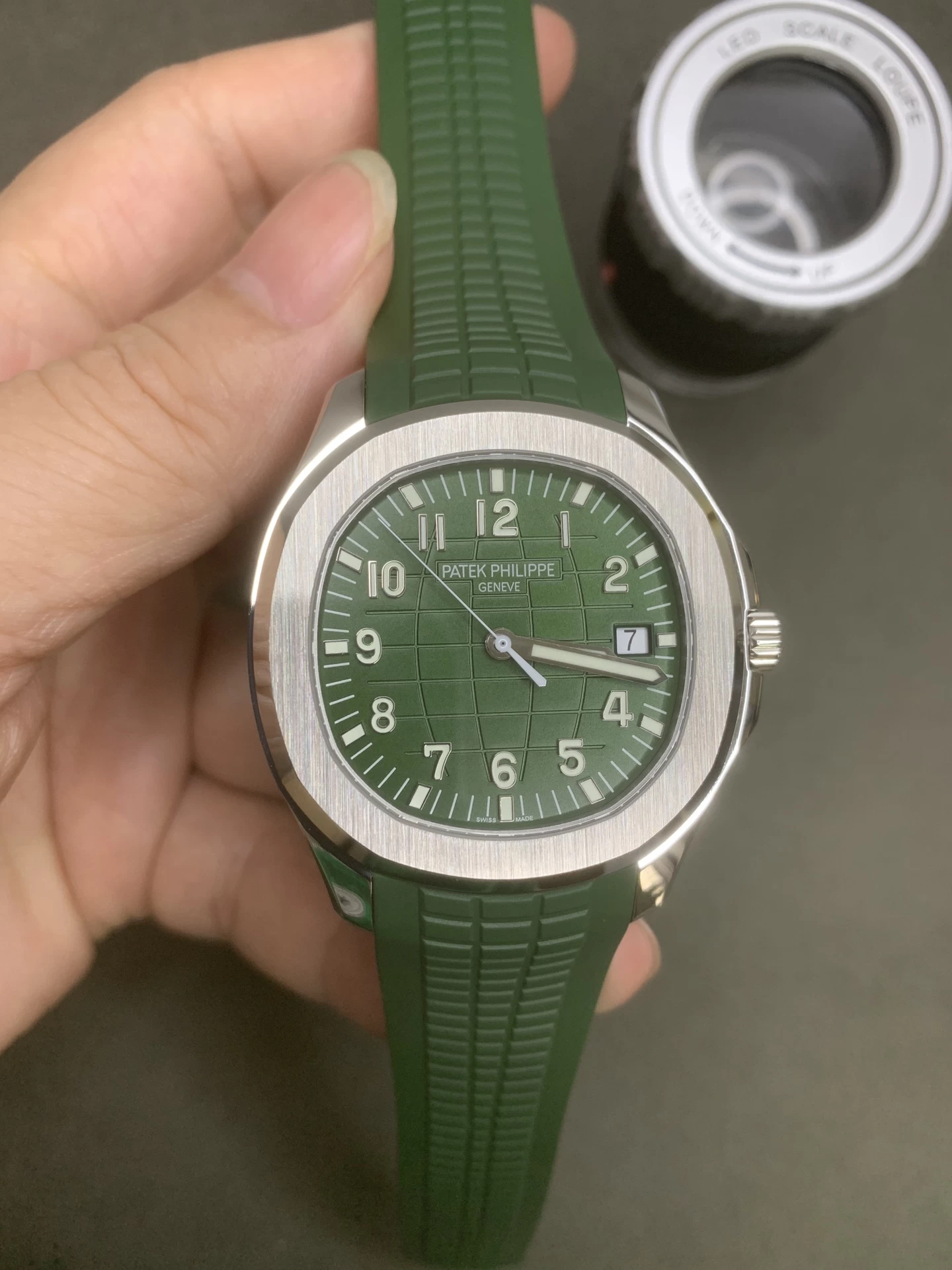 AQUANAUT 5168G 42MM 1:1 BEST EDITION GREEN DIAL