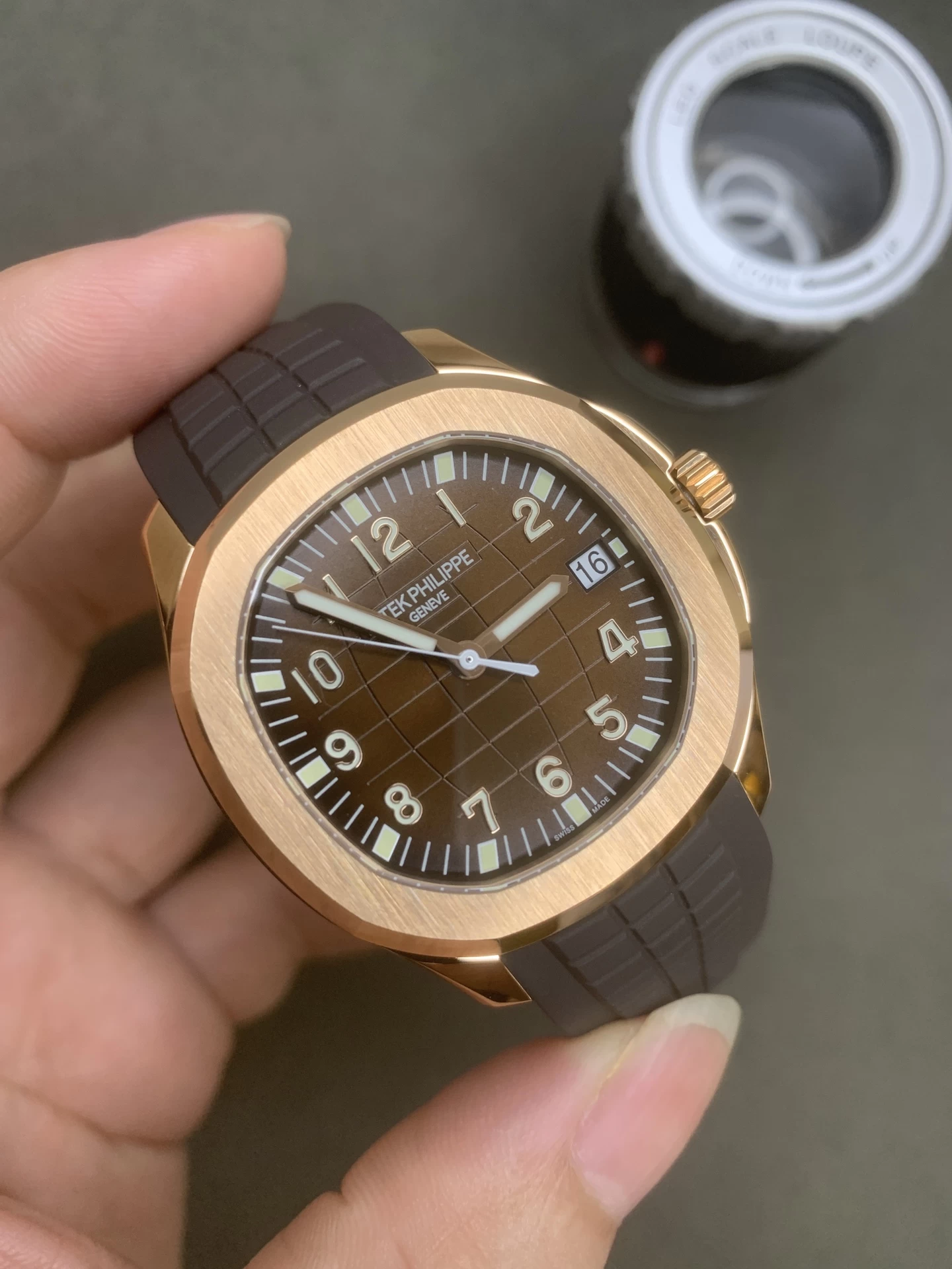 AQUANAUT 5167R 1:1 BEST EDITION BROWN DIAL