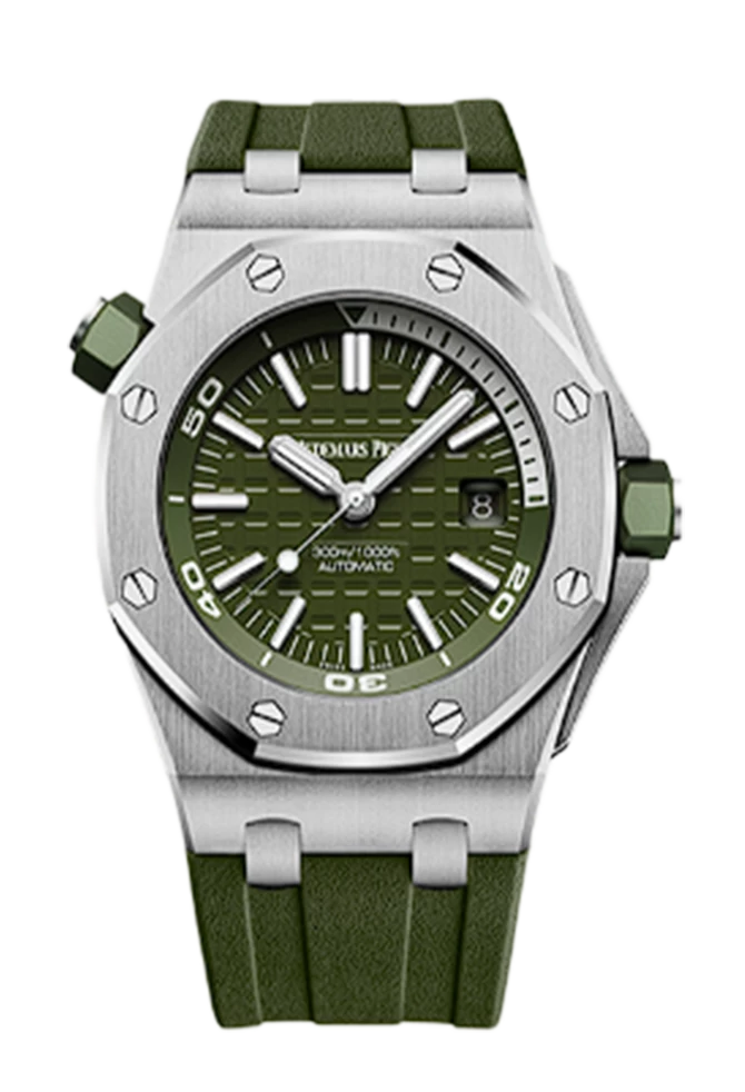 ROYAL OAK OFFSHORE DIVER GREEN 15710  1:1 BEST EDITION