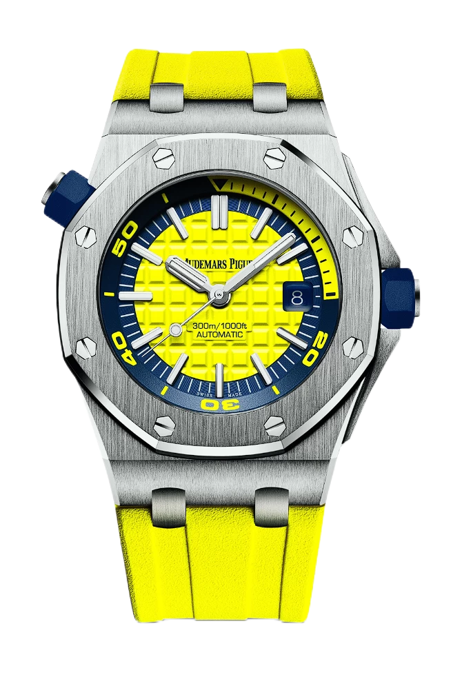 ROYAL OAK OFFSHORE DIVER 2017 YELLOW 15710  1:1 BEST EDITION