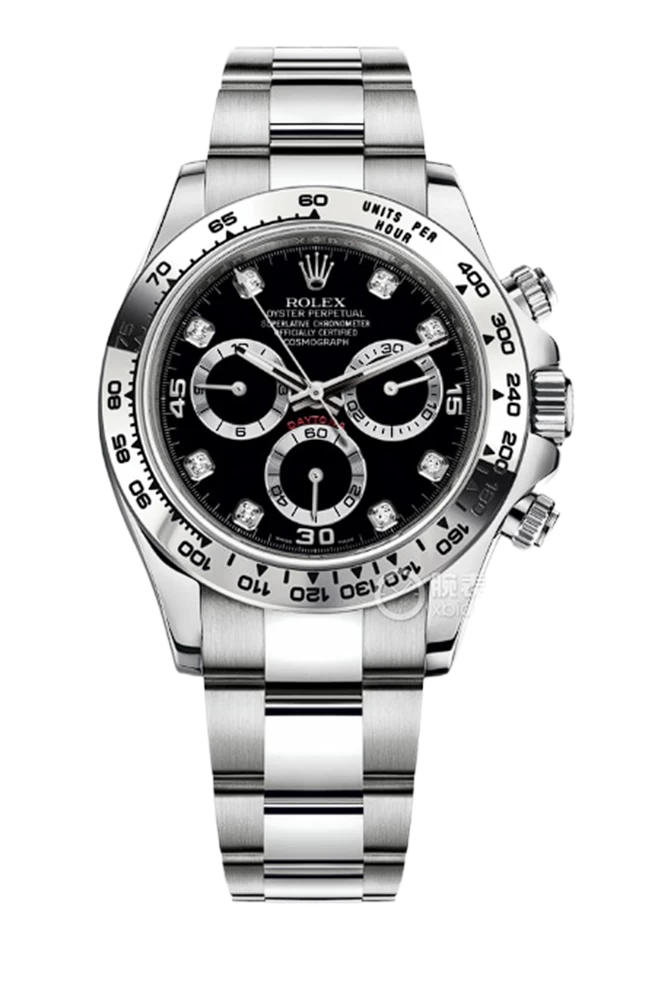 DAYTONA 116509 1:1 BEST EDITION BLACK DIAMONDS DIAL