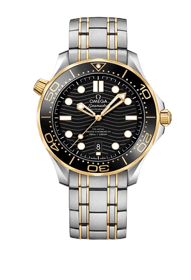 SEAMASTER DIVER 300M BLACK CERAMIC BEZEL 1:1BEST EDITION BLACK DIAL