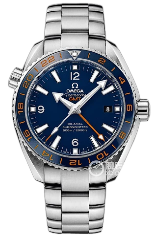 Planet Ocean 600M Co-Axial GMT 43.5mm 1:1 Best Edition Blue Dial