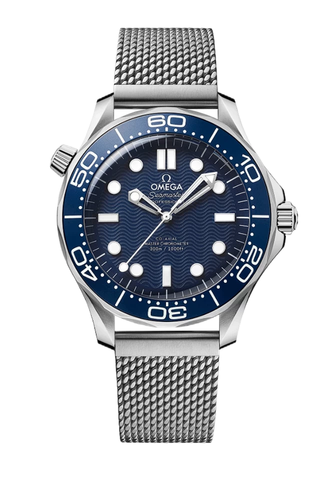 SEAMASTER DIVER 300M JAMES BOND 007 60TH ANNIVERSARY 1:1 BEST EDITION BLUE DIAL