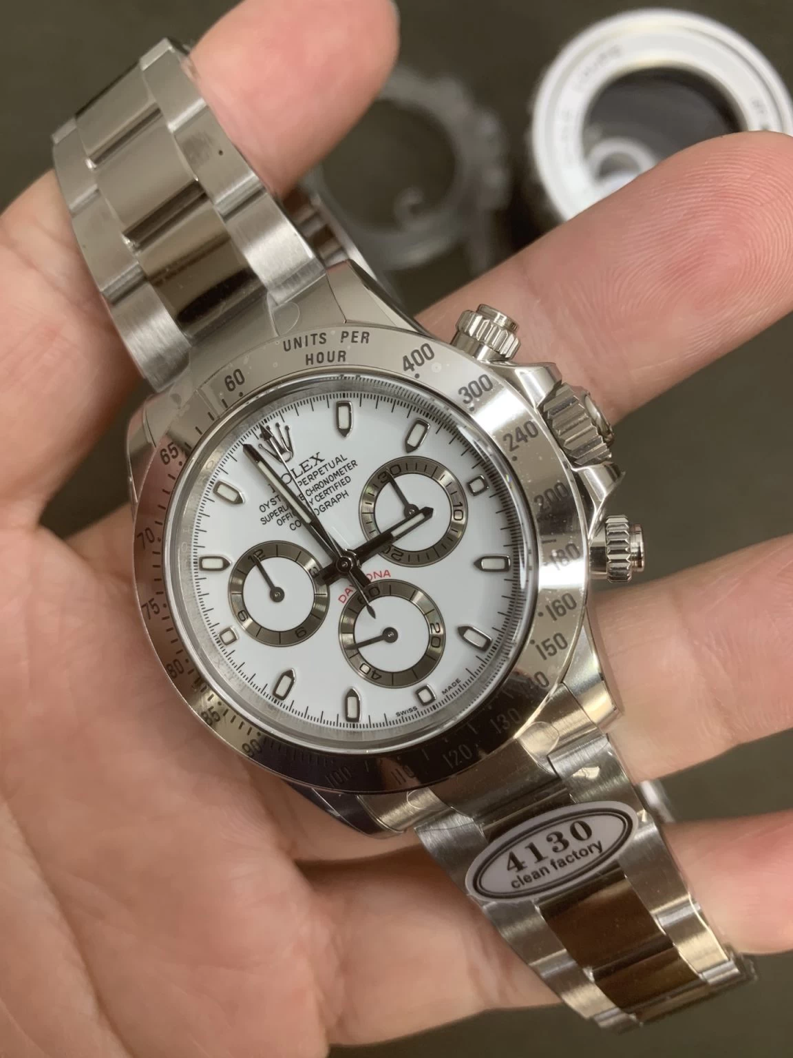 DAYTONA 116520 1:1 BEST EDITION WHITE DIAL