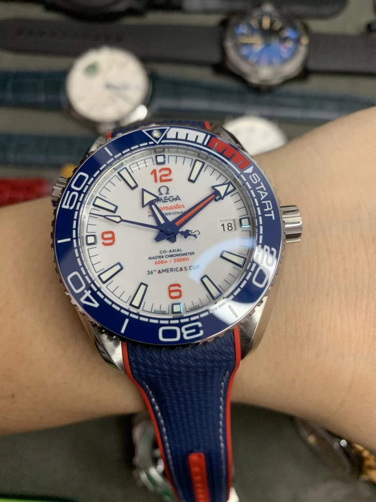 Planet Ocean 43.5mm America’s Cup  Best Edition White Dial