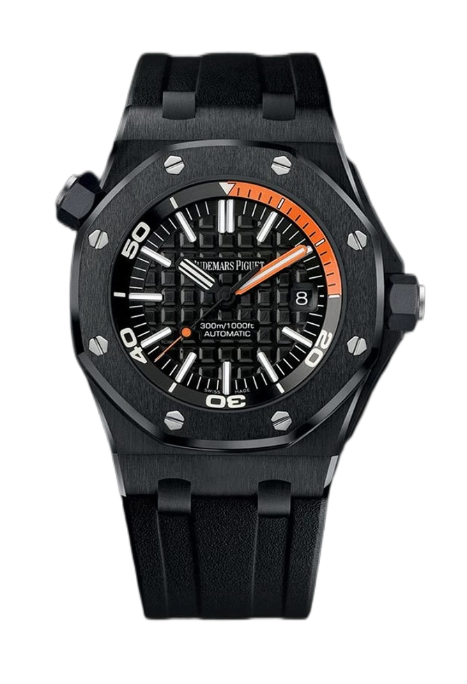 ROYAL OAK OFFSHORE DIVER 15707 BLACK CERAMIC  1:1 BEST EDITION