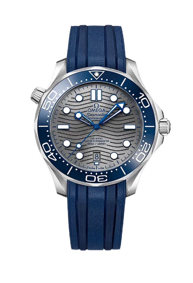 SEAMASTER DIVER 300M 1:1 BEST EDITION BLUE CERAMIC GRAY DIAL