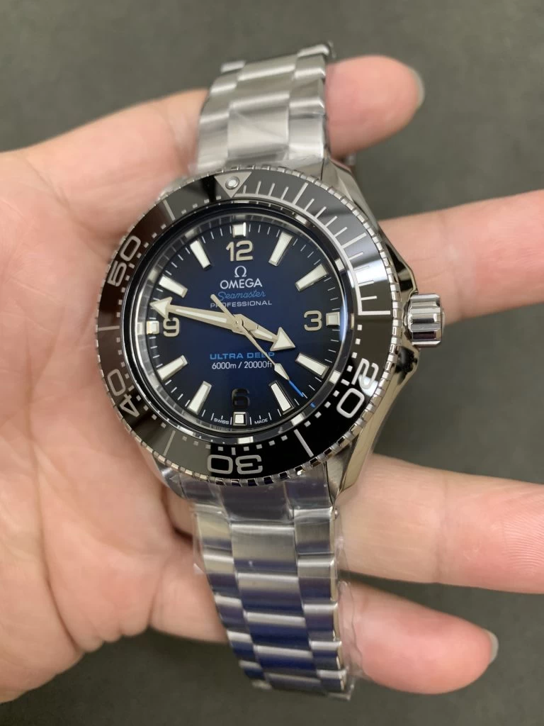 SEAMASTER PLANET OCEAN 6000M ULTRA DEEP 45.5MM 1:1 BEST EDITION BLUE DIAL