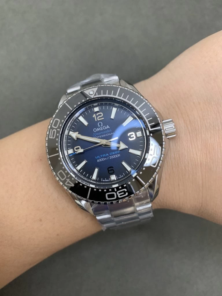 SEAMASTER PLANET OCEAN 6000M ULTRA DEEP 45.5MM 1:1 BEST EDITION BLUE DIAL