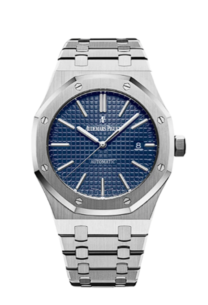 ROYAL OAK 41MM 15400 1:1 BEST EDITION BLUE TEXTURED DIAL