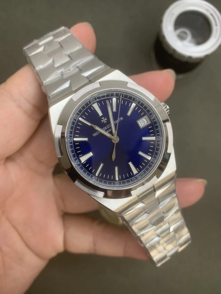 OVERSEAS 4500V 41MM 1:1 BEST EDITION BLUE DIAL