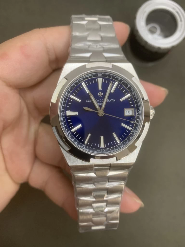 OVERSEAS 4500V 41MM 1:1 BEST EDITION BLUE DIAL