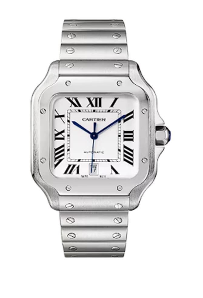 Santos de Cartier  1:1 Best Edition White Dial