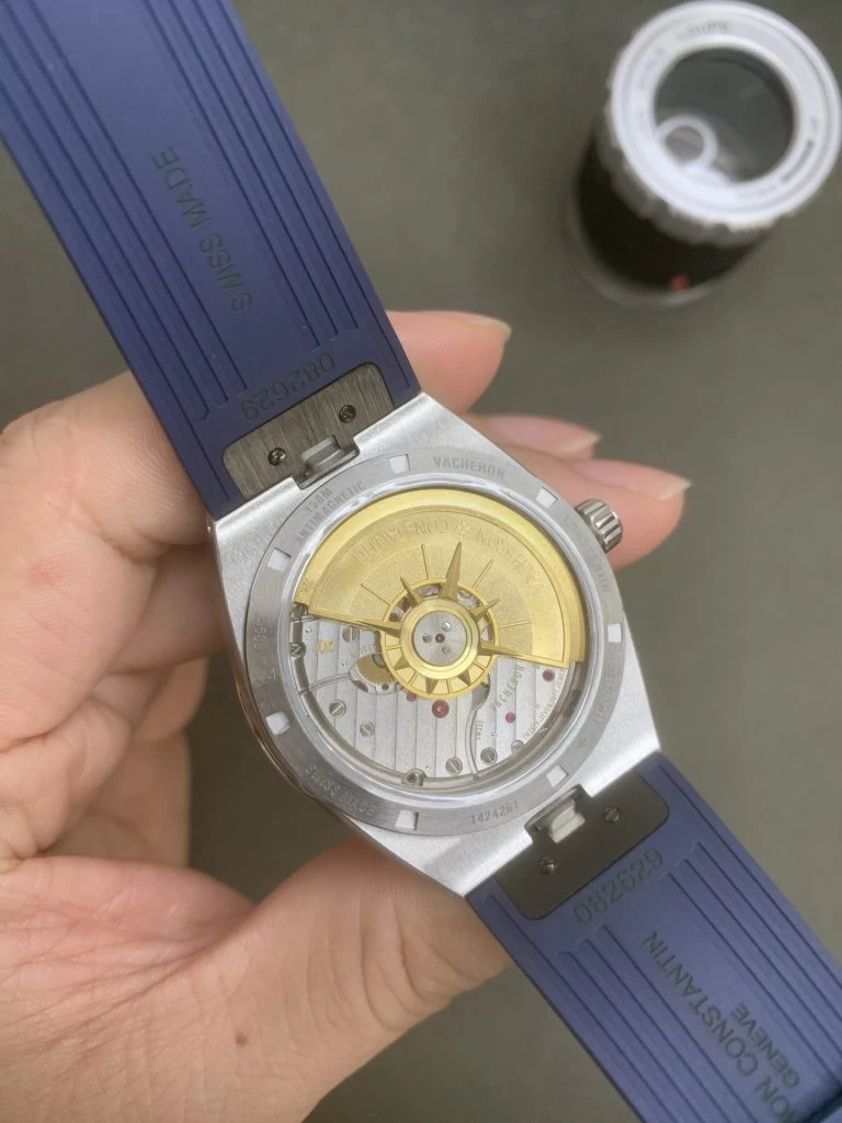 OVERSEAS 4500V  1:1 BEST EDITION BLUE DIAL