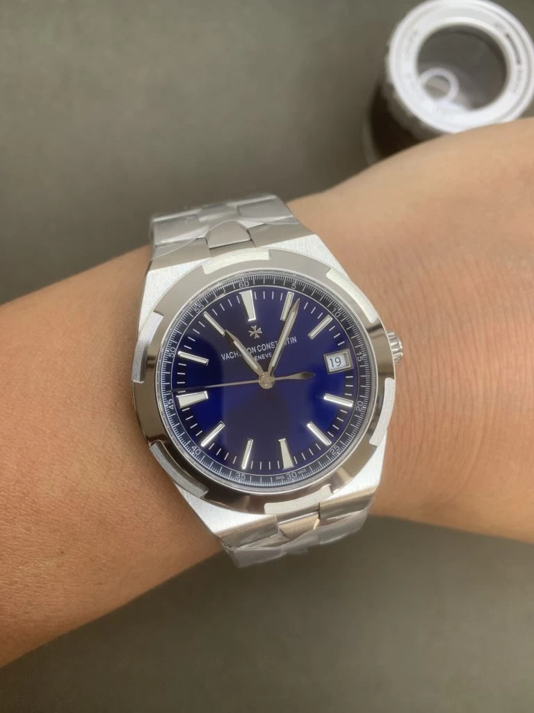 OVERSEAS 4500V 41MM 1:1 BEST EDITION BLUE DIAL