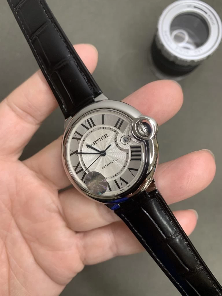 Ballon Bleu 42mm  1:1 Best Edition White Texture Dial