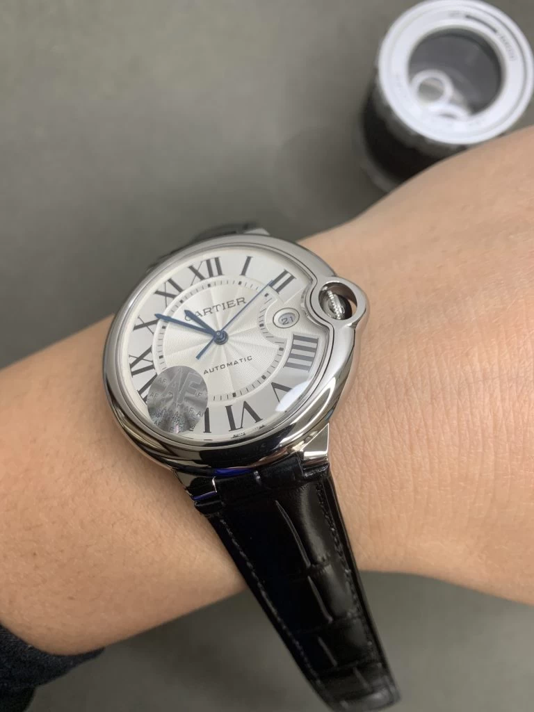 Ballon Bleu 42mm  1:1 Best Edition White Texture Dial