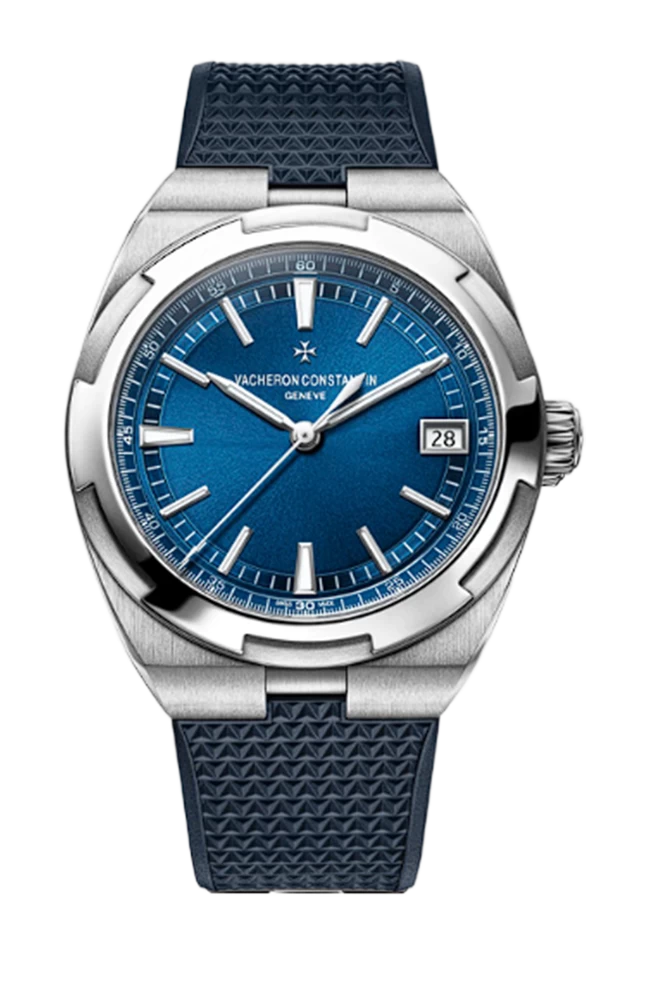 OVERSEAS 4500V  1:1 BEST EDITION BLUE DIAL