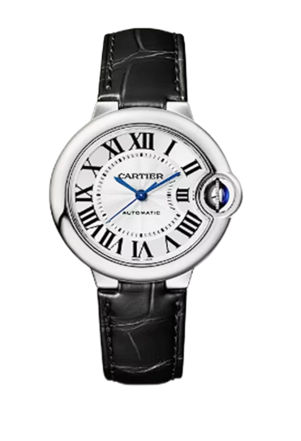 Ballon Bleu 33mm  1:1 Best Edition White Textured Dial